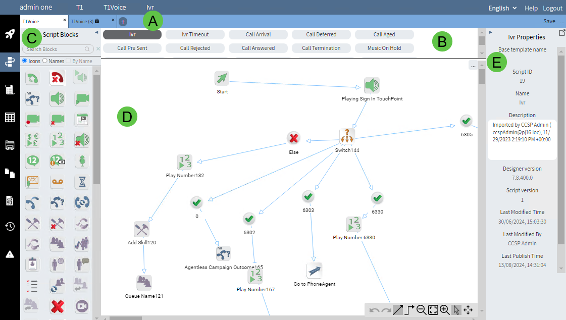 Workspace editor overview